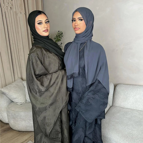Eid Kimono Open Abayas for Women Muslim Dress Satin Cardigan Dubai Kaftan Ramadan Islam Jalabiya Kebaya Caftan Marocain Femme